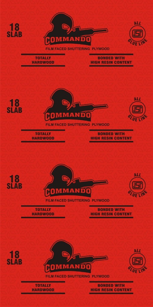 COMMANDO 18-Slab Official Board Face