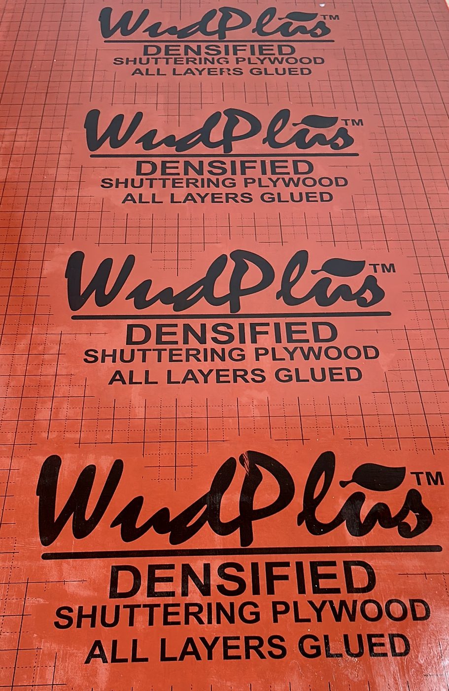 Macro Detail of WudPlus Grid Pattern and Calibrated Thickness