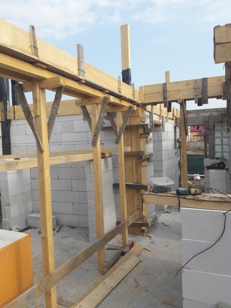 Beam Soffit and Timber Runner Laser Level Alignment