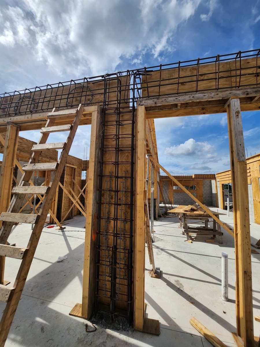 Column and Beam Timber Formwork